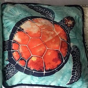 Cute turtle pillow